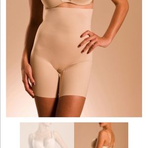 Chantelle Shaping High Waist Mid-Thigh Brief Large